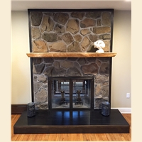 Fireplace Surround and Doors